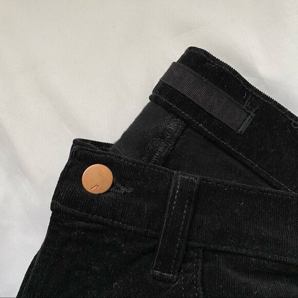 JBRAND Corduroy Pencil Leg Black Jeans - Picture 3 of 6